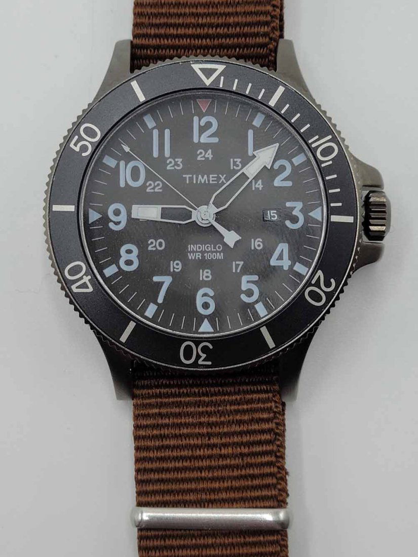 Timex Diver Watch With NATO Strap (1 of 7)