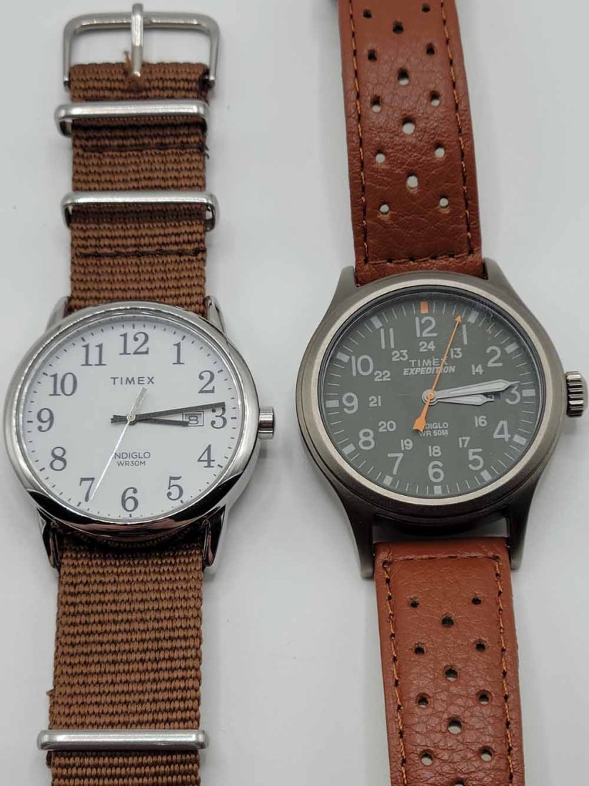Two Timex Quartz Watches, Expedition & Indiglo (1 of 6)