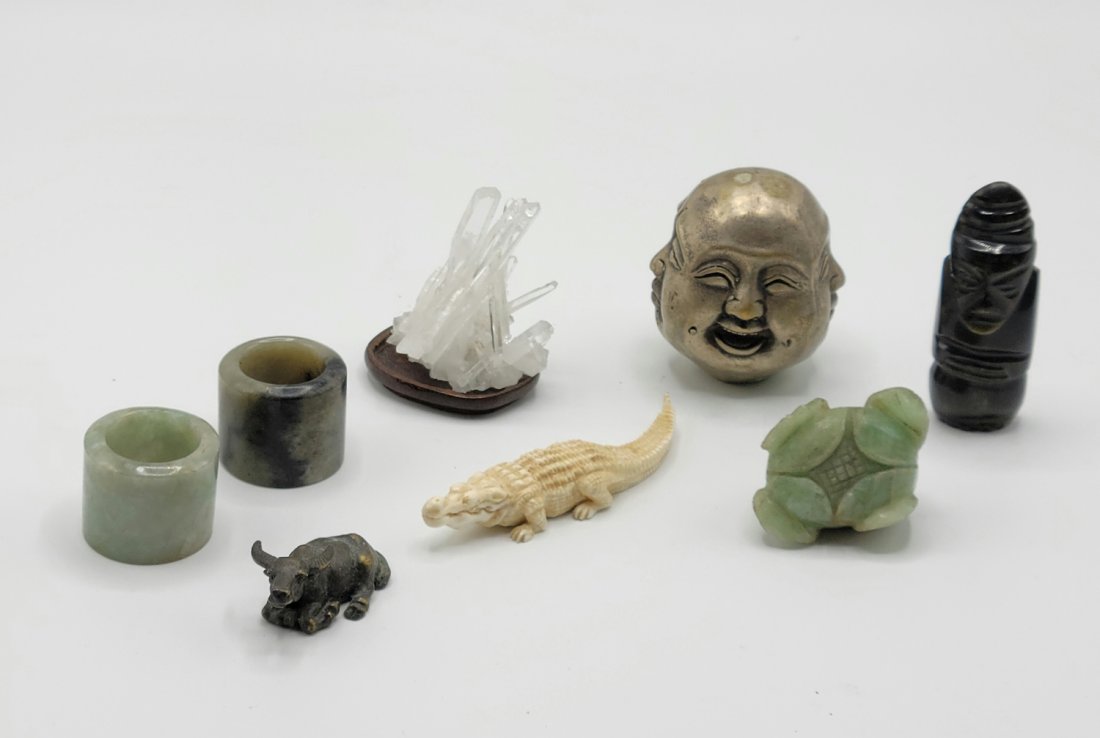 Group of Small Exotic Desk Items (1 of 16)