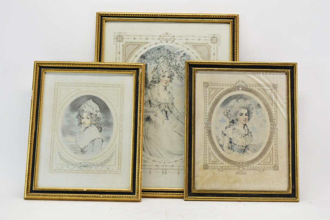 Two Signed Leon Salles Colored Prints (1 of 10)