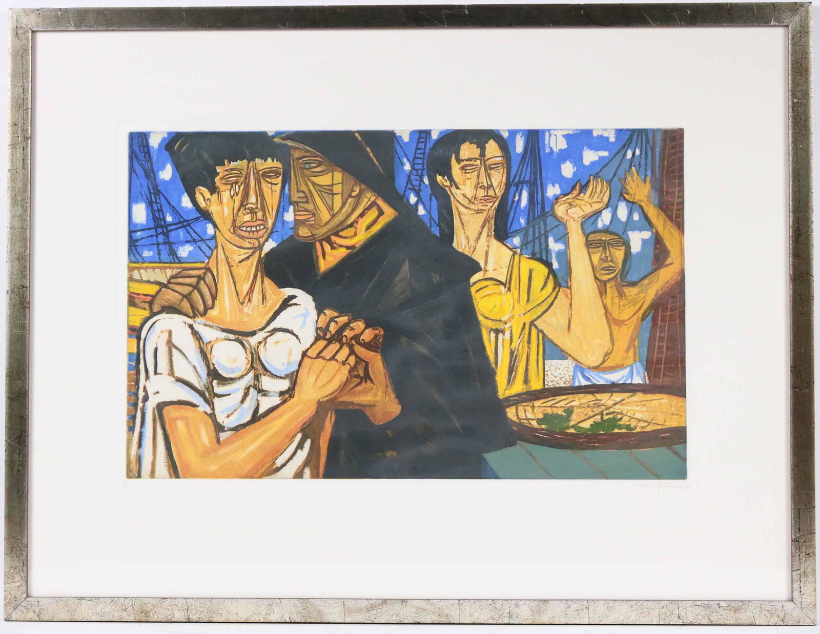 Giuseppe Migneco, 'Pescatori' (1 of 7)