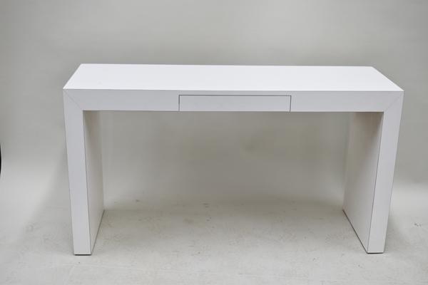Modern White Console Table (1 of 4)
