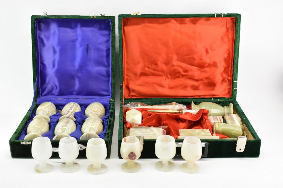 Large Group of Assorted Tableware Onyx (1 of 8)