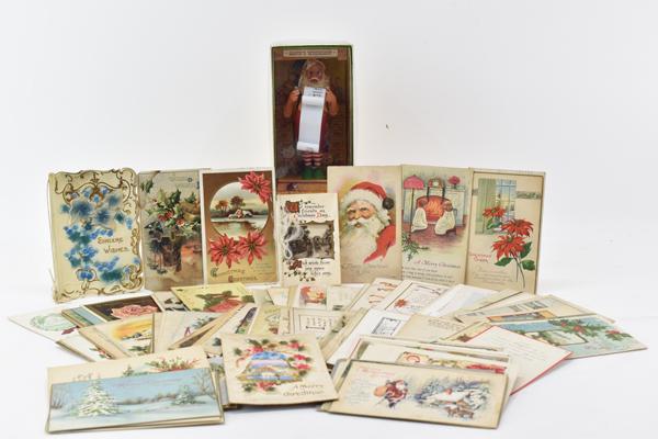 Group of Assorted Early 1900s Christmas Postcards (1 of 8)