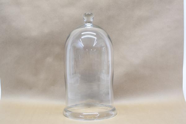 Vintage Hand Blown Glass Bell Jar Display Dome (1 of 3)