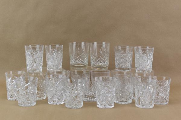 Group of Assorted Cut Glass Bare Ware (1 of 8)