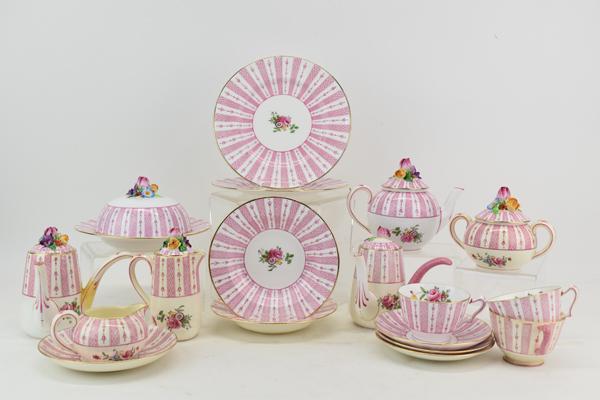 Vintage Partial Crown Staffordshire Dinnerware (1 of 12)