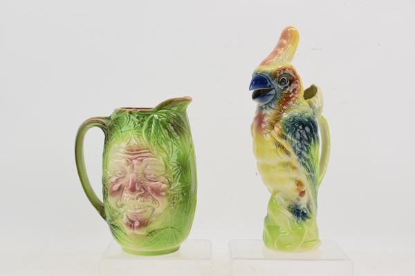 Two Vintage Selement France Art Pottery Pitchers (1 of 8)