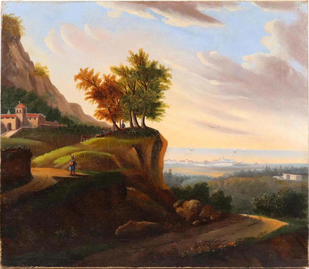 Oil on Canvas, Mexican American War Landscape (1 of 10)