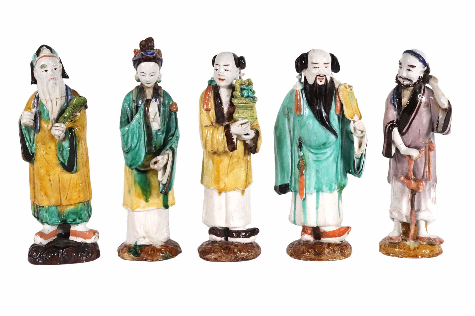 Five Chinese Ceramic Figures (1 of 20)