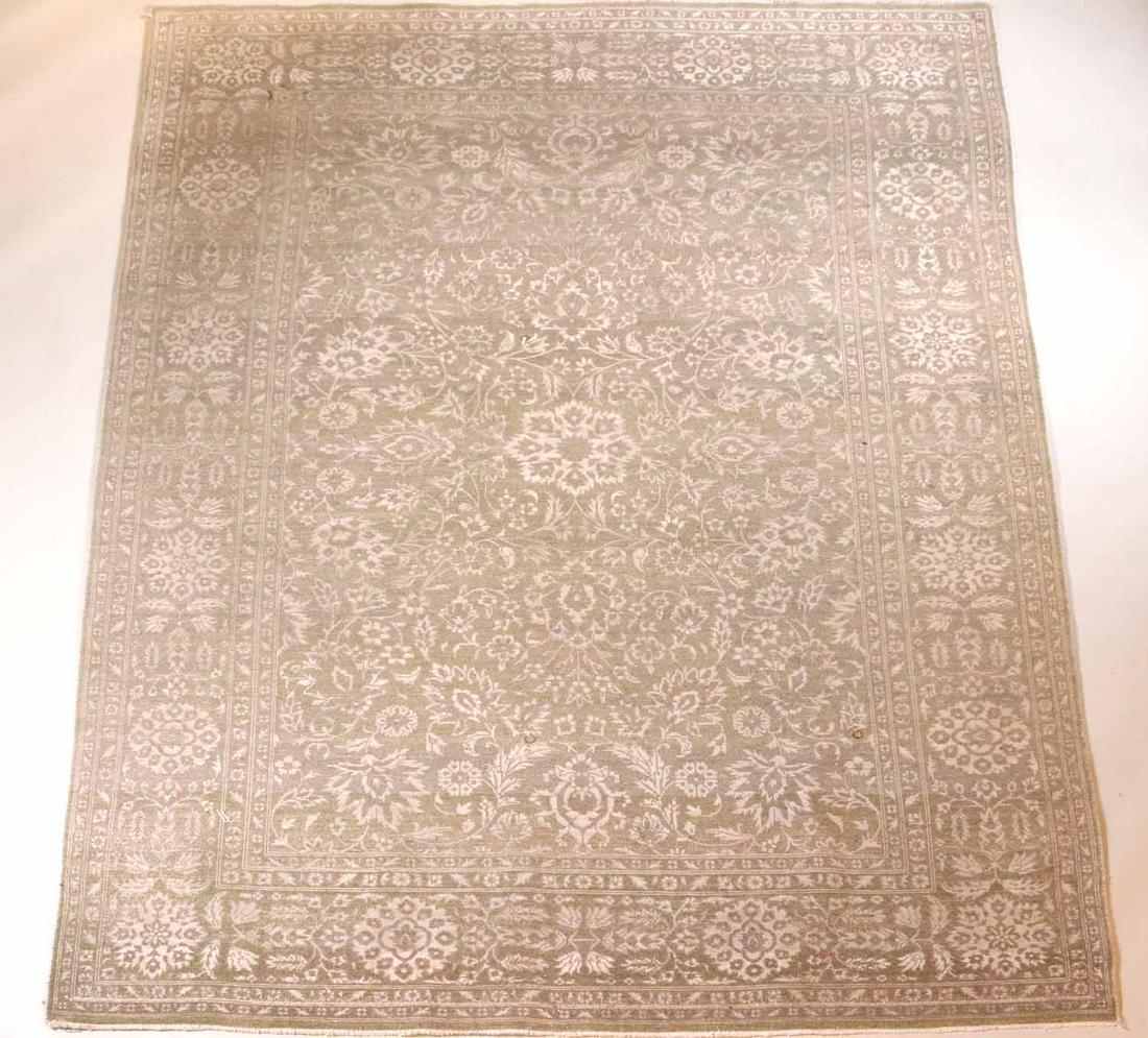 Ralph Lauren Green & White Floral Decorated Rug (1 of 13)