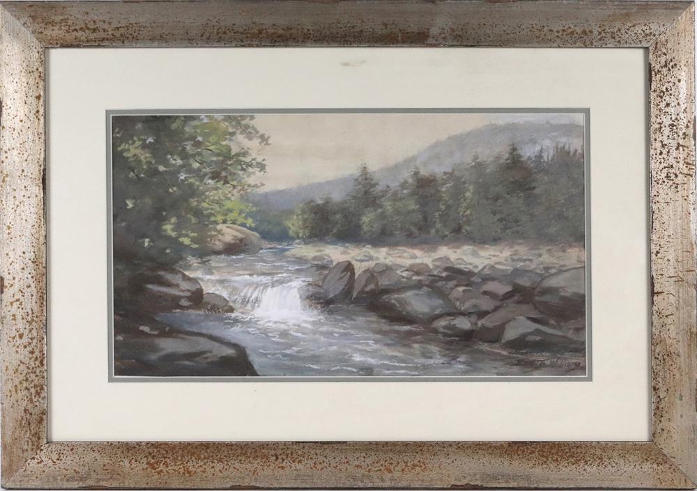 Edward K. Williams, "Adirondack Trout Stream" (1 of 10)