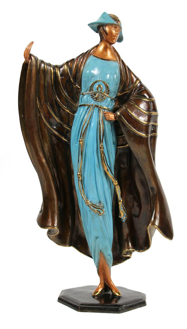 Erte Bronze Sculpture, "Rue de la Paix" (1 of 10)