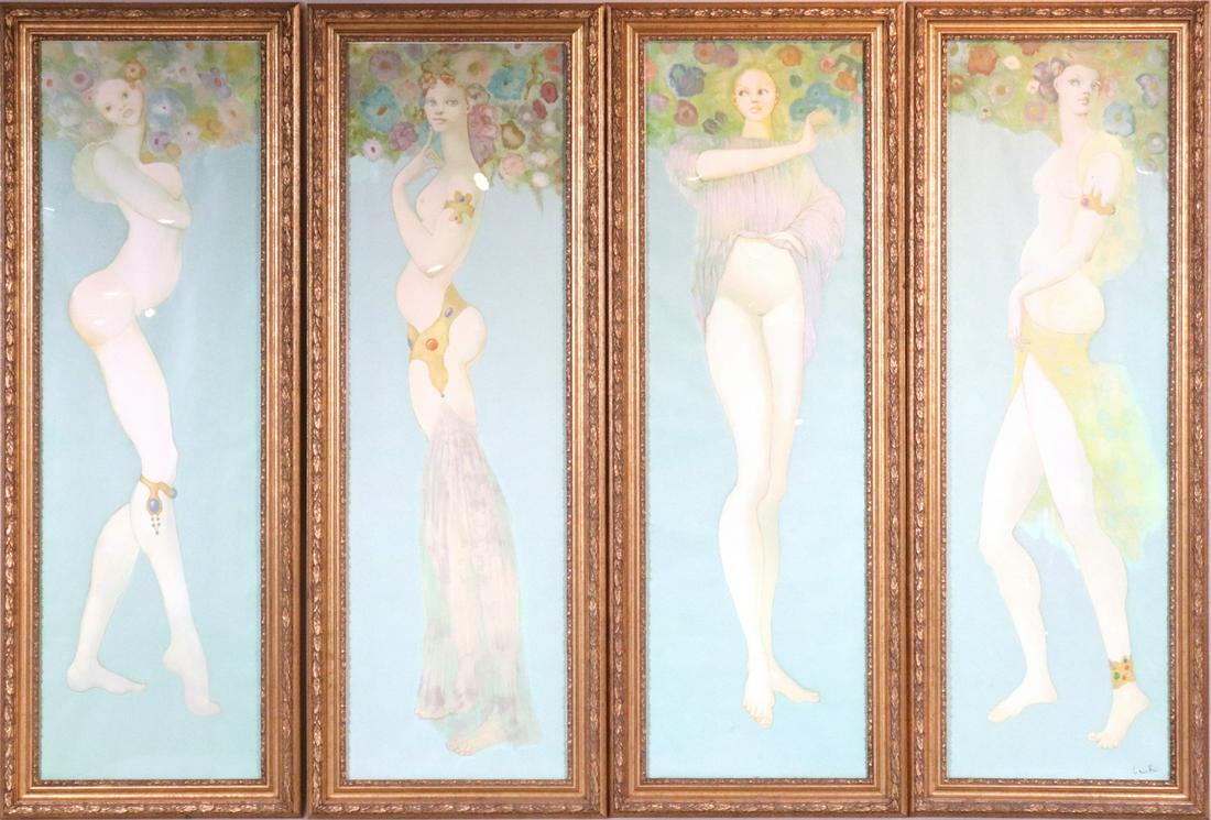 Four Leonor Fini Serigraphs (1 of 20)