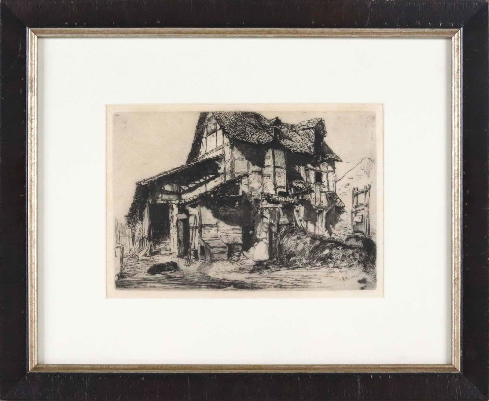 James McNeill Whistler, "The Unsafe Tenement" (1 of 11)