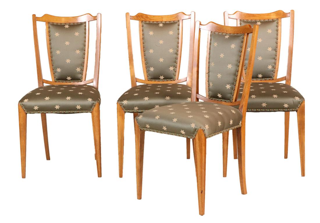 Four Neoclassical Style Cherrywood Side Chairs (1 of 11)