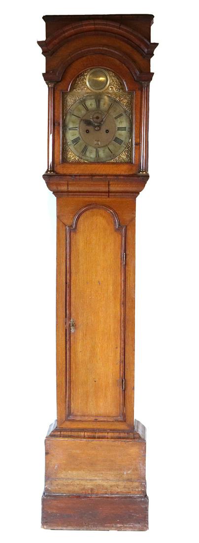 George III Oak Tall Case Clock, Knight Feversham (1 of 16)