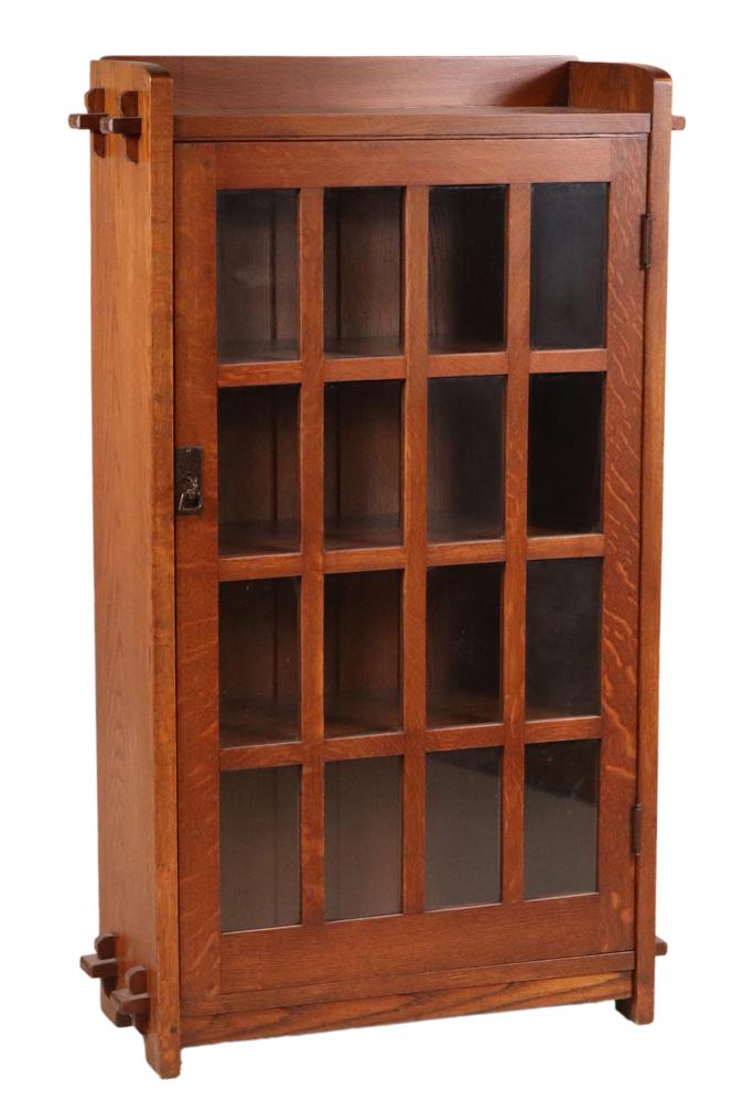 L & J.G. Stickley Oak Bookcase (1 of 8)