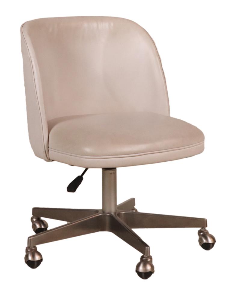 Restoration Hardware Alessa Leather Desk Chair (1 of 9)