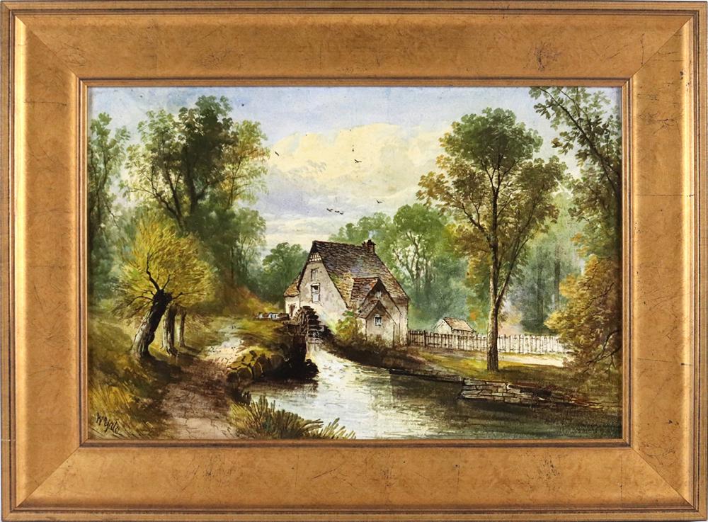 On the Dove Painted Copeland Tile (1 of 14)