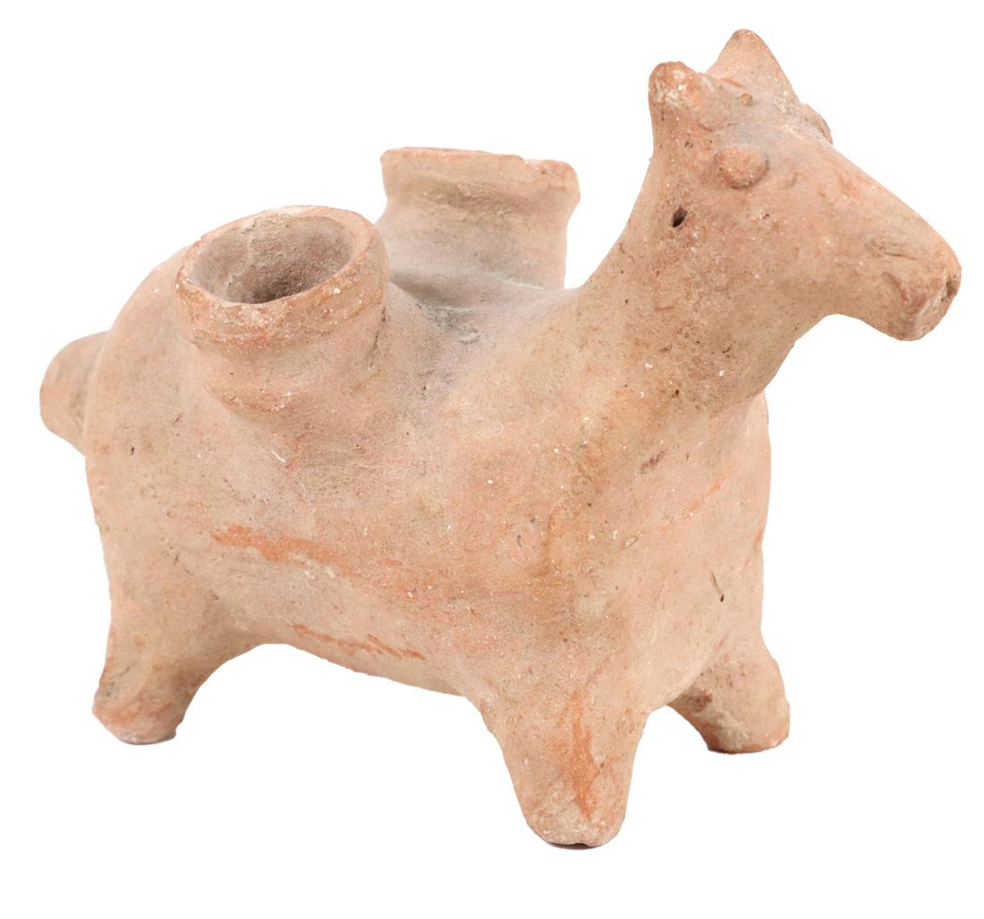 Pre-Columbian Pottery Figure of an Animal (1 of 5)