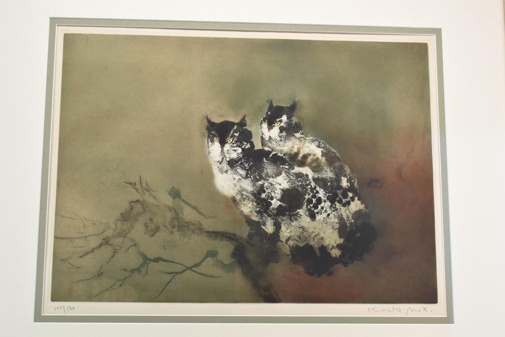 リトグラフ Kaiko MOTI カイコ モティ 106/120 直筆サイン 版画
