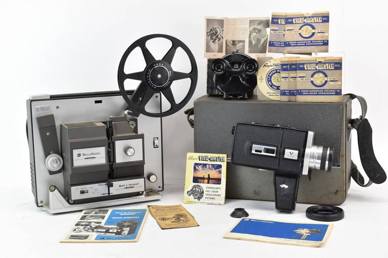 Vintage Bell + Howell Super 8 Movie Camera