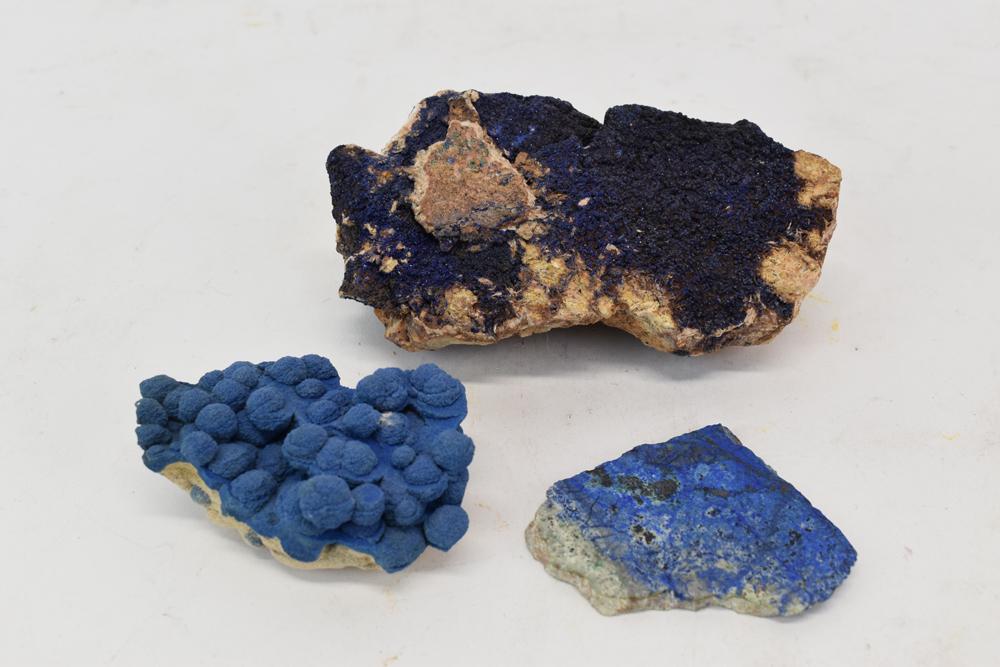 Azurite and Sodalite Mineral Specimens (1 of 7)