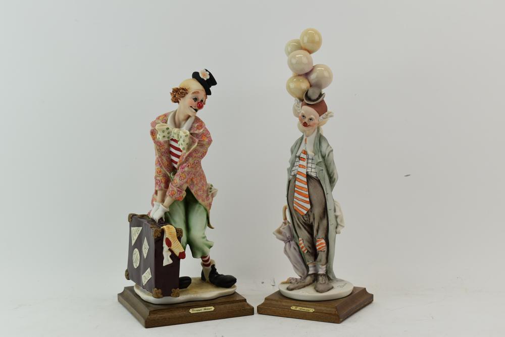 Two Giuseppe Armani Ceramic Clown Figures (1 of 20)