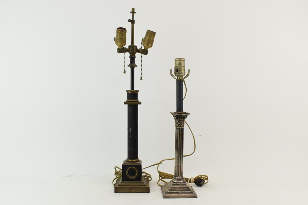 Two Vintage Column Form Table Lamps (1 of 9)