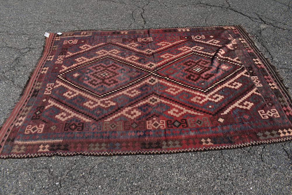 Vintage Kilim Style Throw Rug (1 of 8)