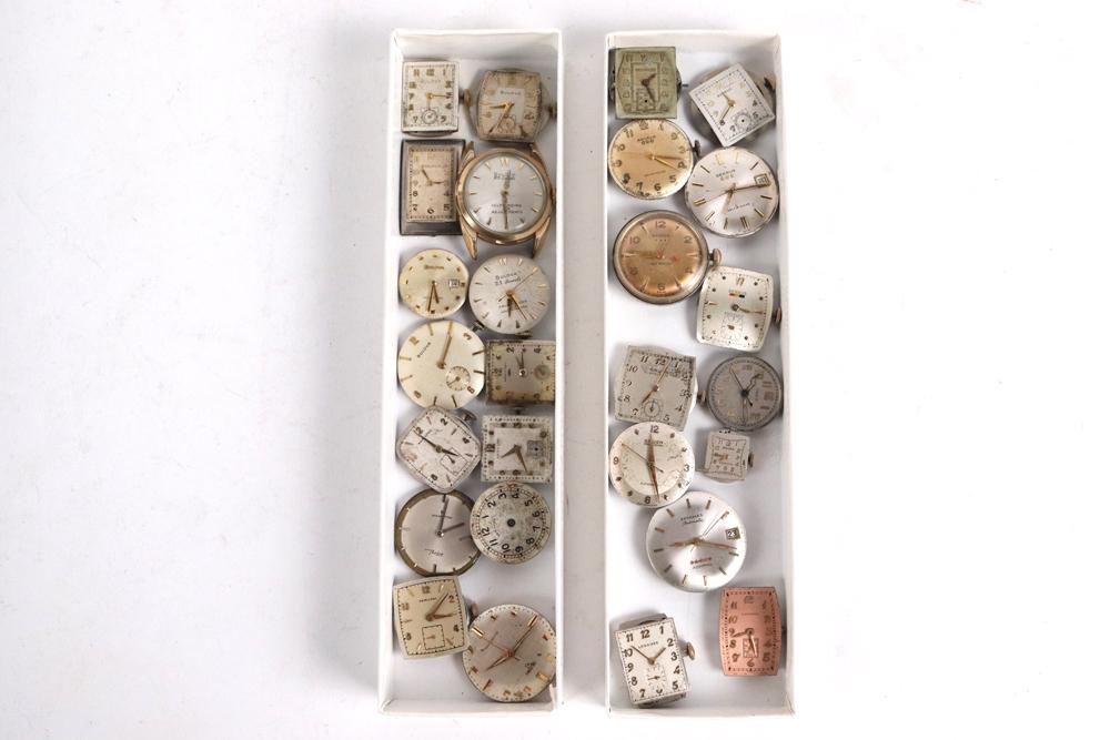 Assorted Watch Movements and Dials (1 of 12)