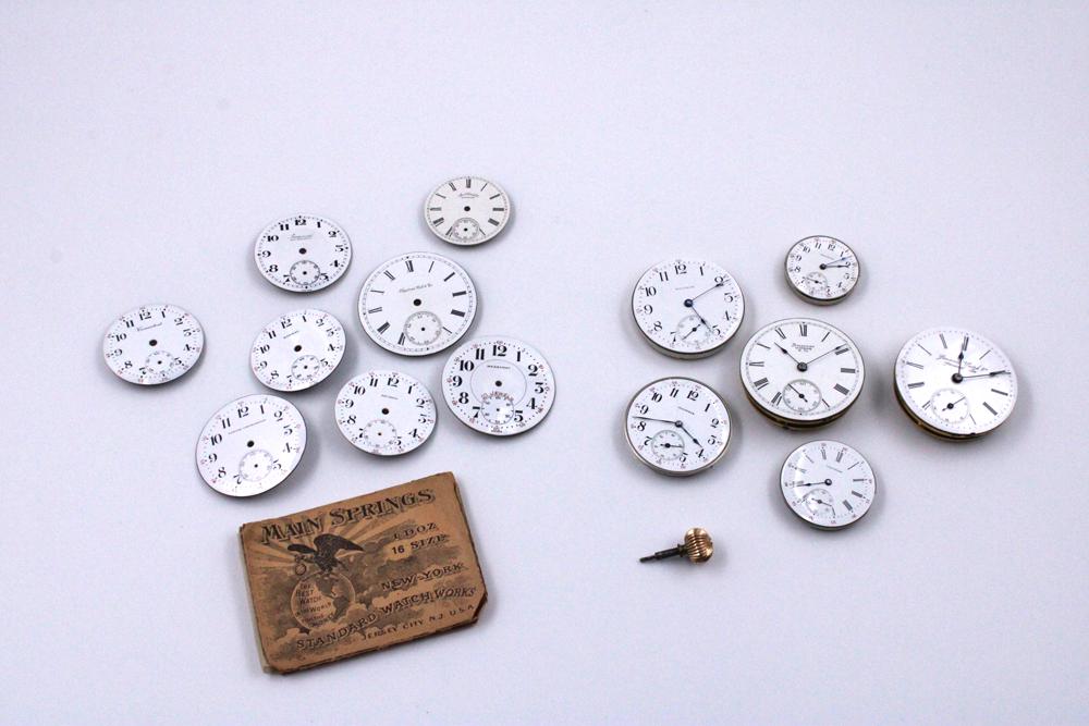 Six Pocket Watch Movements (1 of 13)