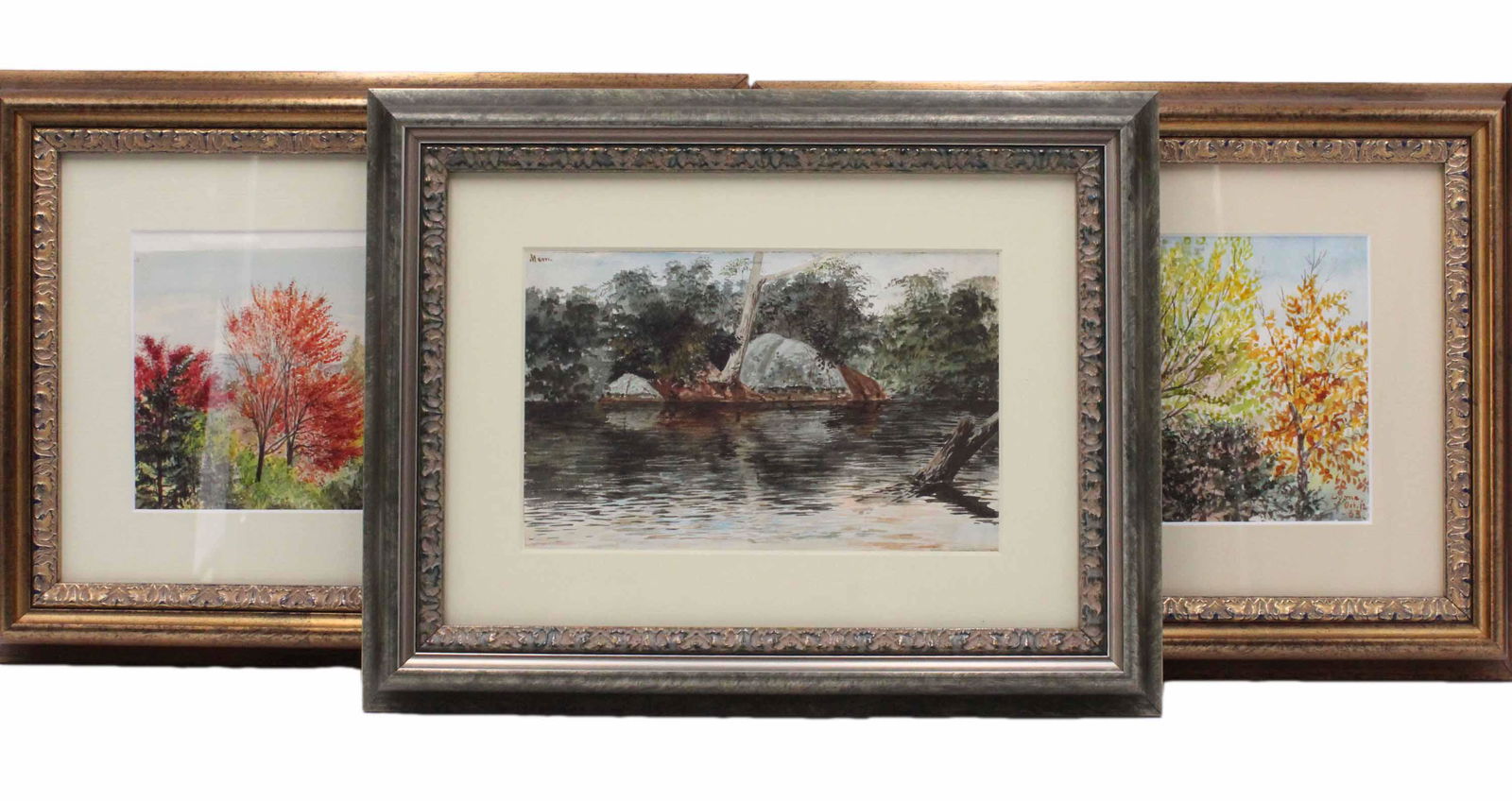 Three Watercolors of Landscapes (1 of 20)