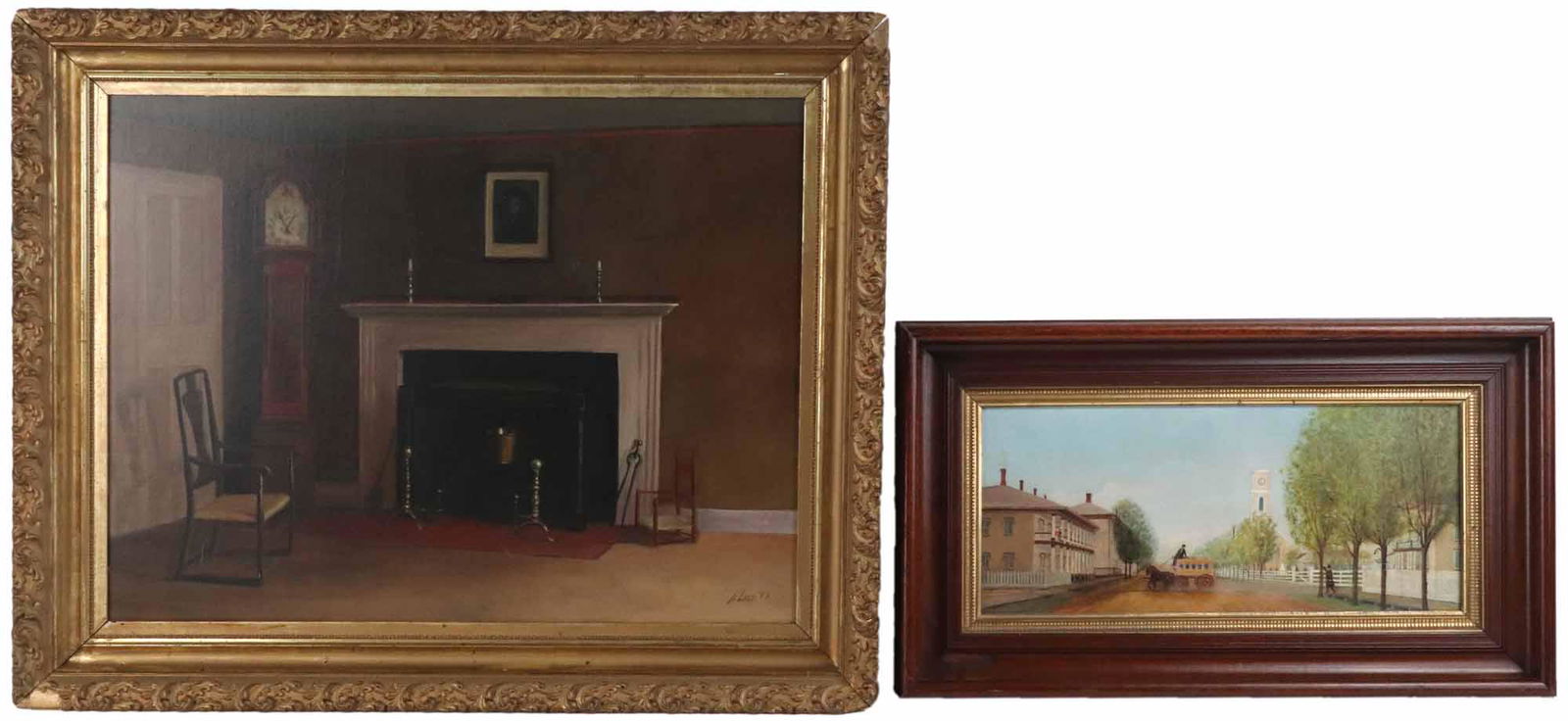 H. Lord, Oil on Canvas, Interior Scene (1 of 12)