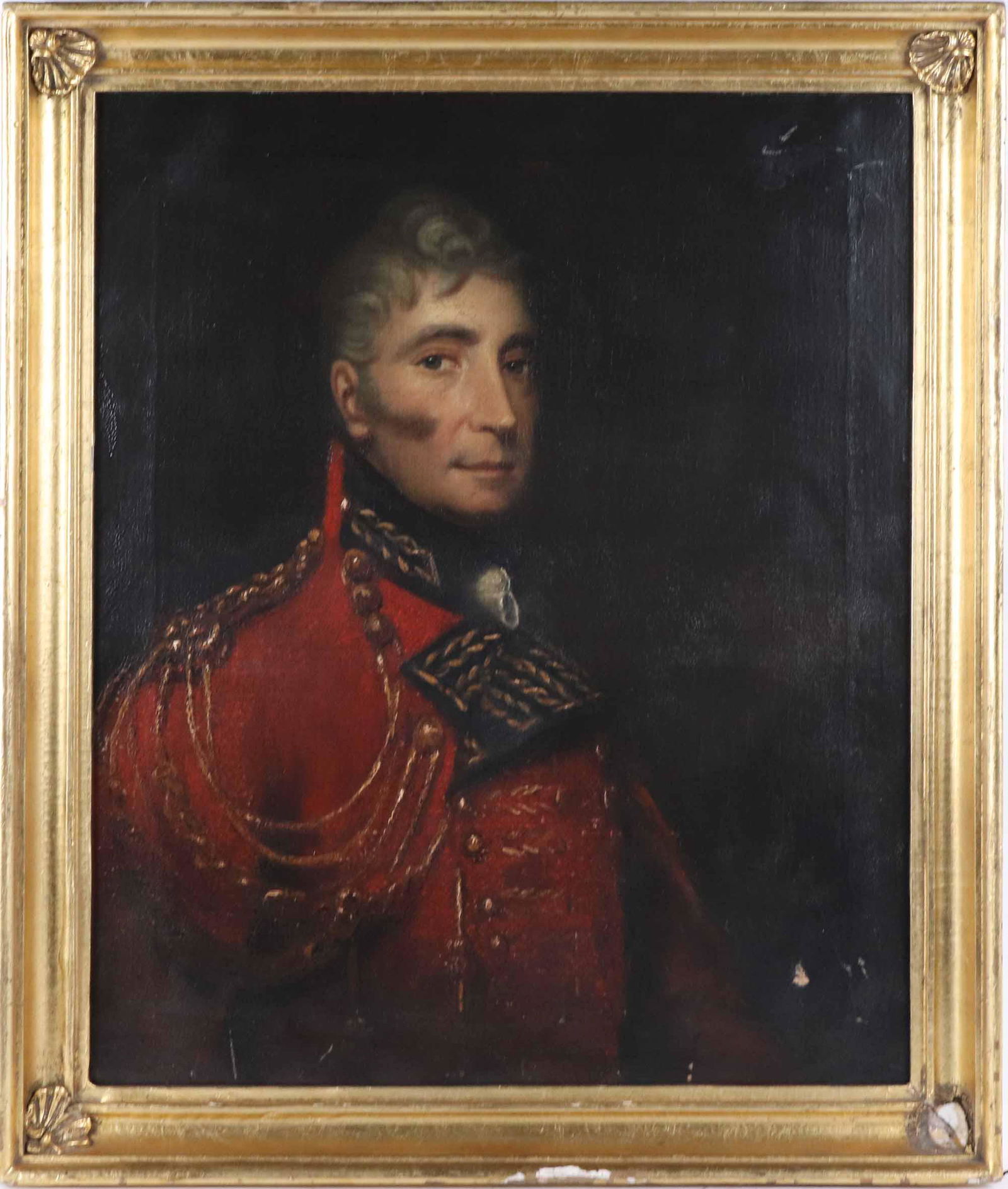 Oil on Canvas, Portrait of an English Officer (1 of 12)