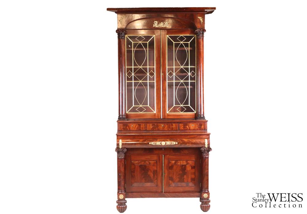 Monumental Classical Mahogany Bookcase (1 of 14)