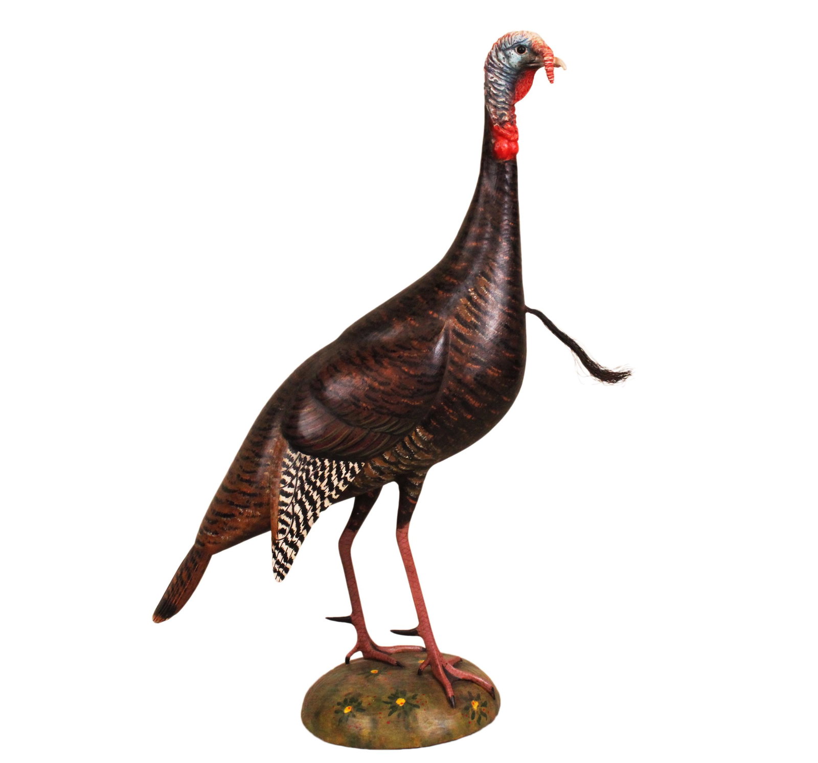 Thomas Langan Carved and Painted Wood Turkey (1 of 6)
