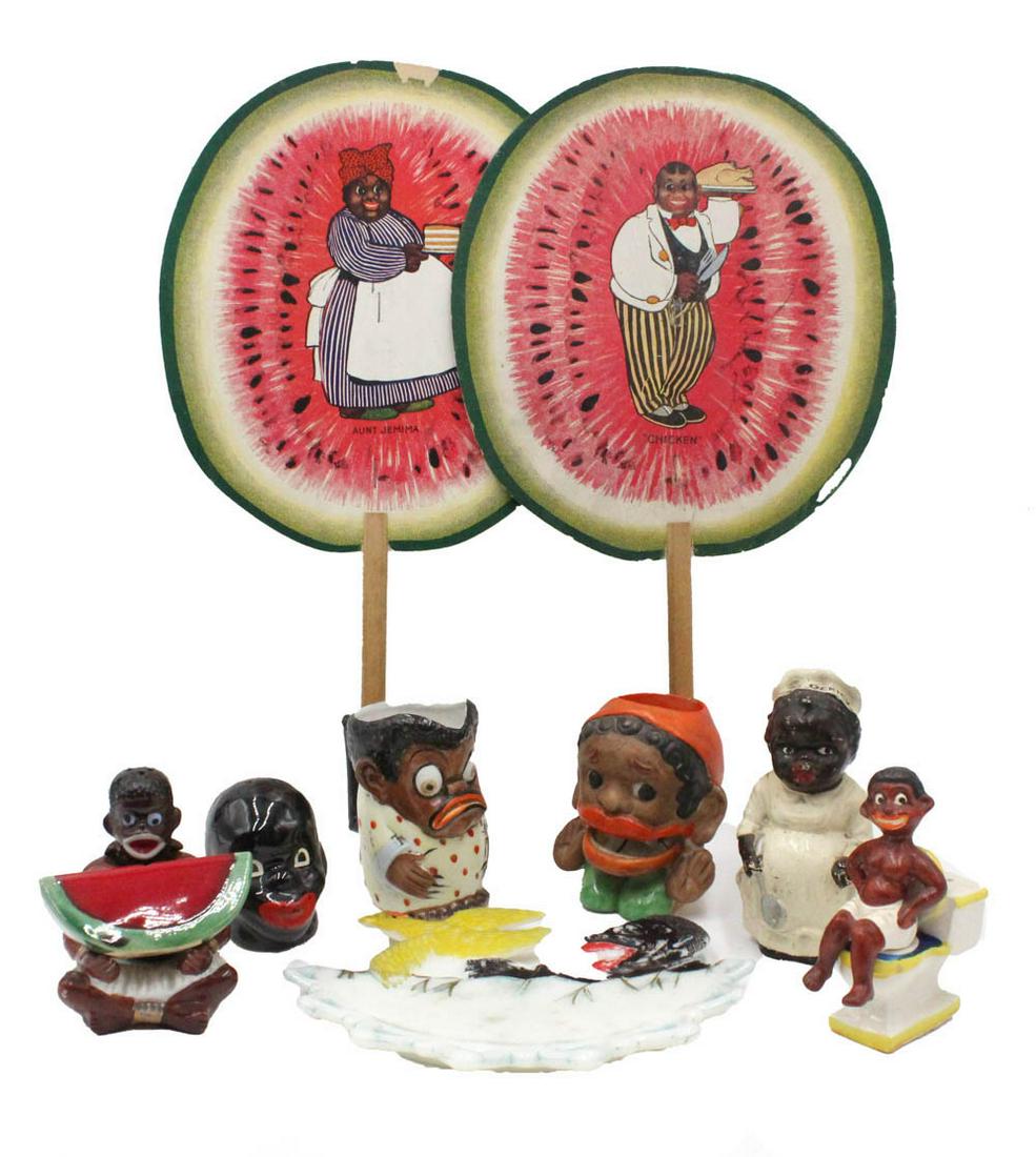 Group of Black Americana Kitchen Novelties Nov 16, 2022 Nye