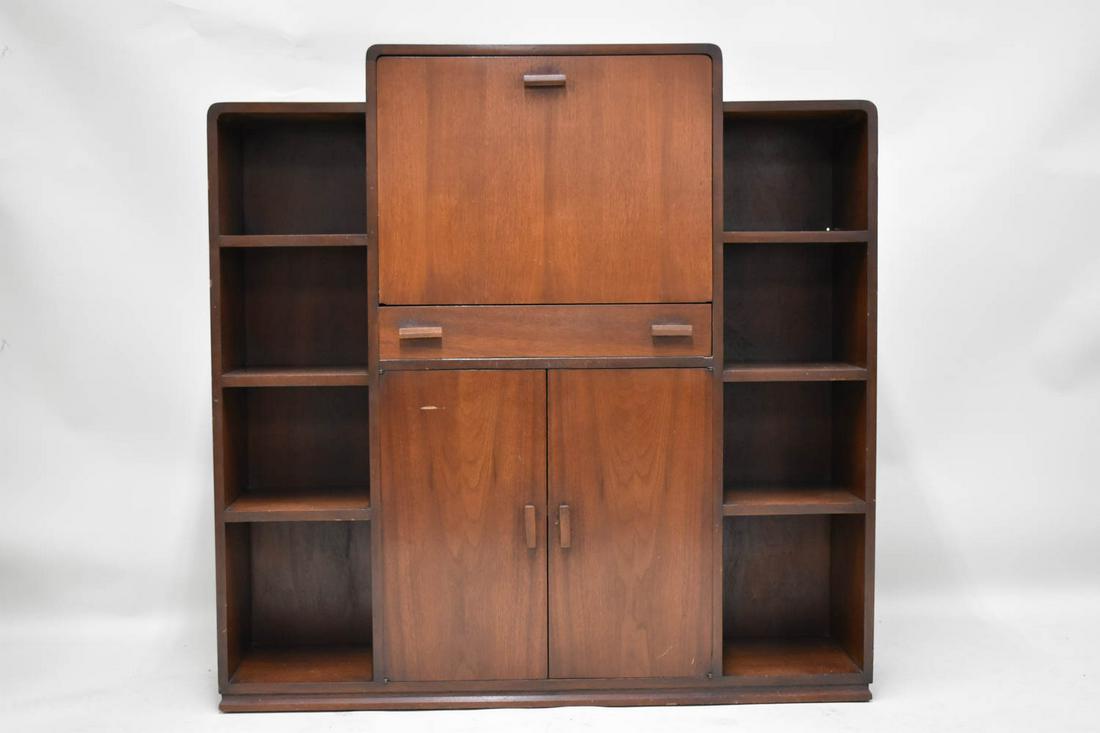 Mid Century Modern Desk Bookcase (1 of 8)
