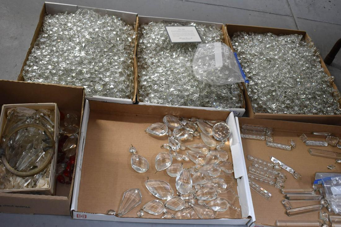 Large Group of Assorted Glass Prisms (1 of 8)