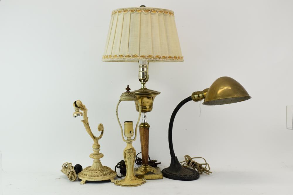 Group of Four Assorted Table Lamps (1 of 12)