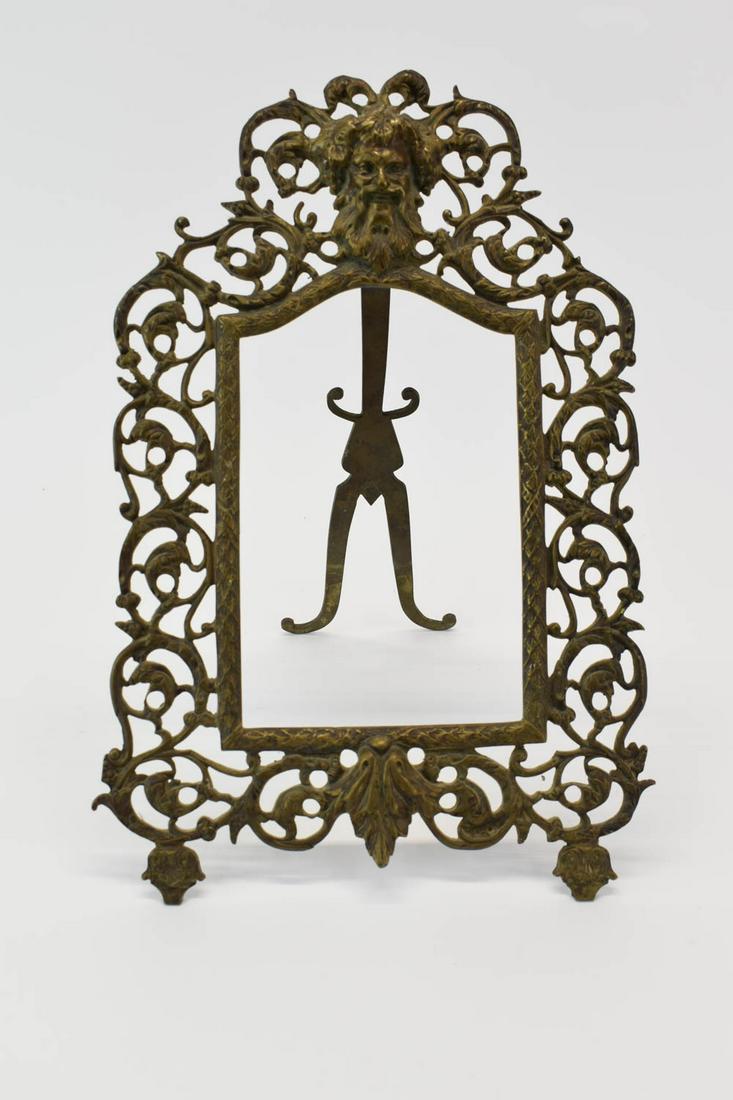 Victorian Brass Picture Frame (1 of 8)