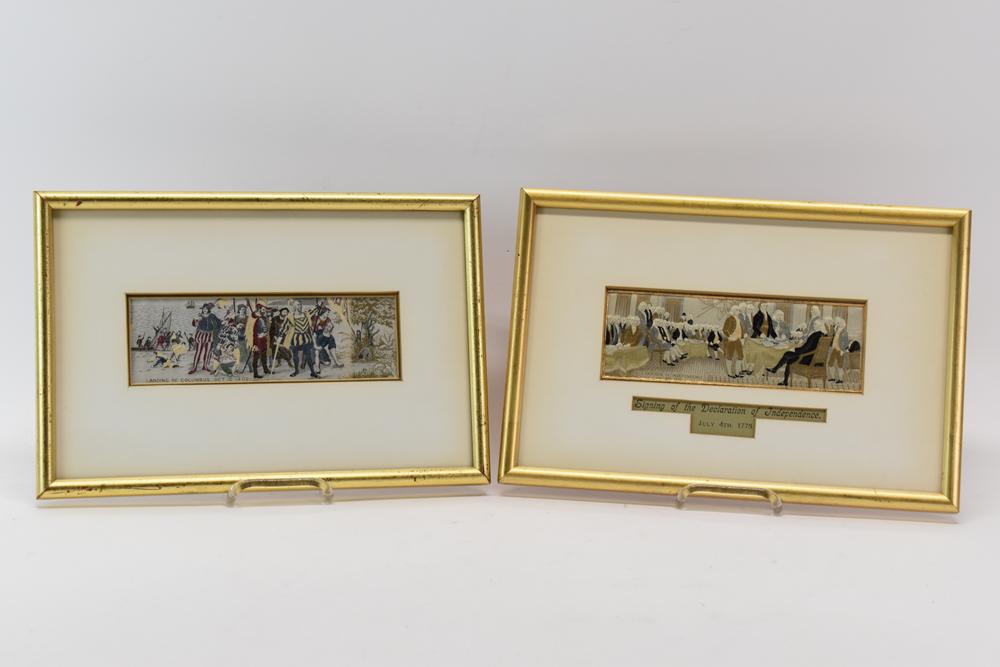 Two Stevengraphs of Historical Events (1 of 4)