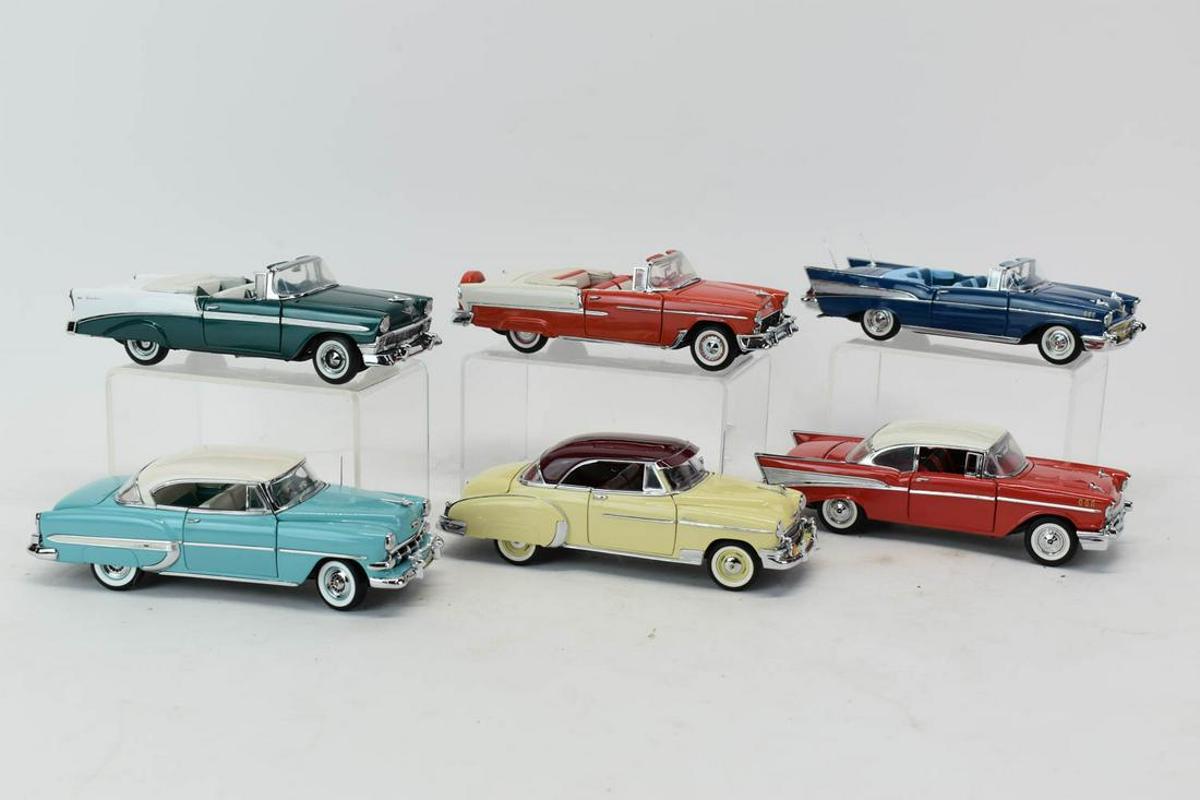 Six Chevrolet Bel Air 1:24 Models (1 of 16)