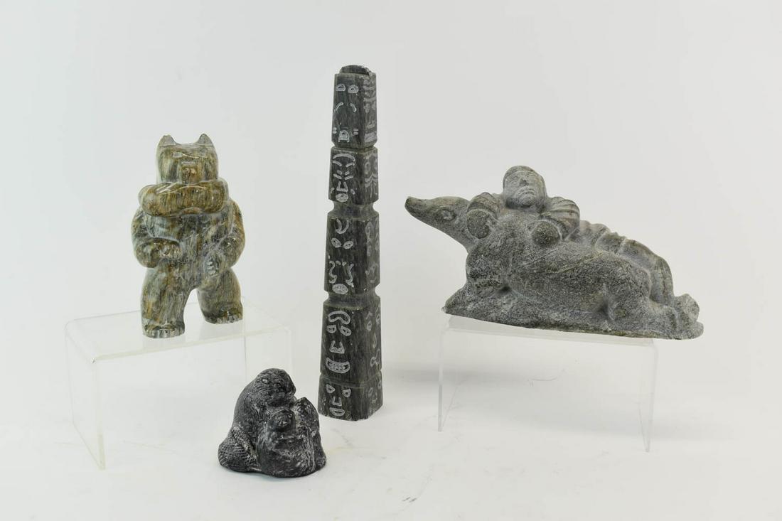 Four Inuit Art Objects (1 of 11)