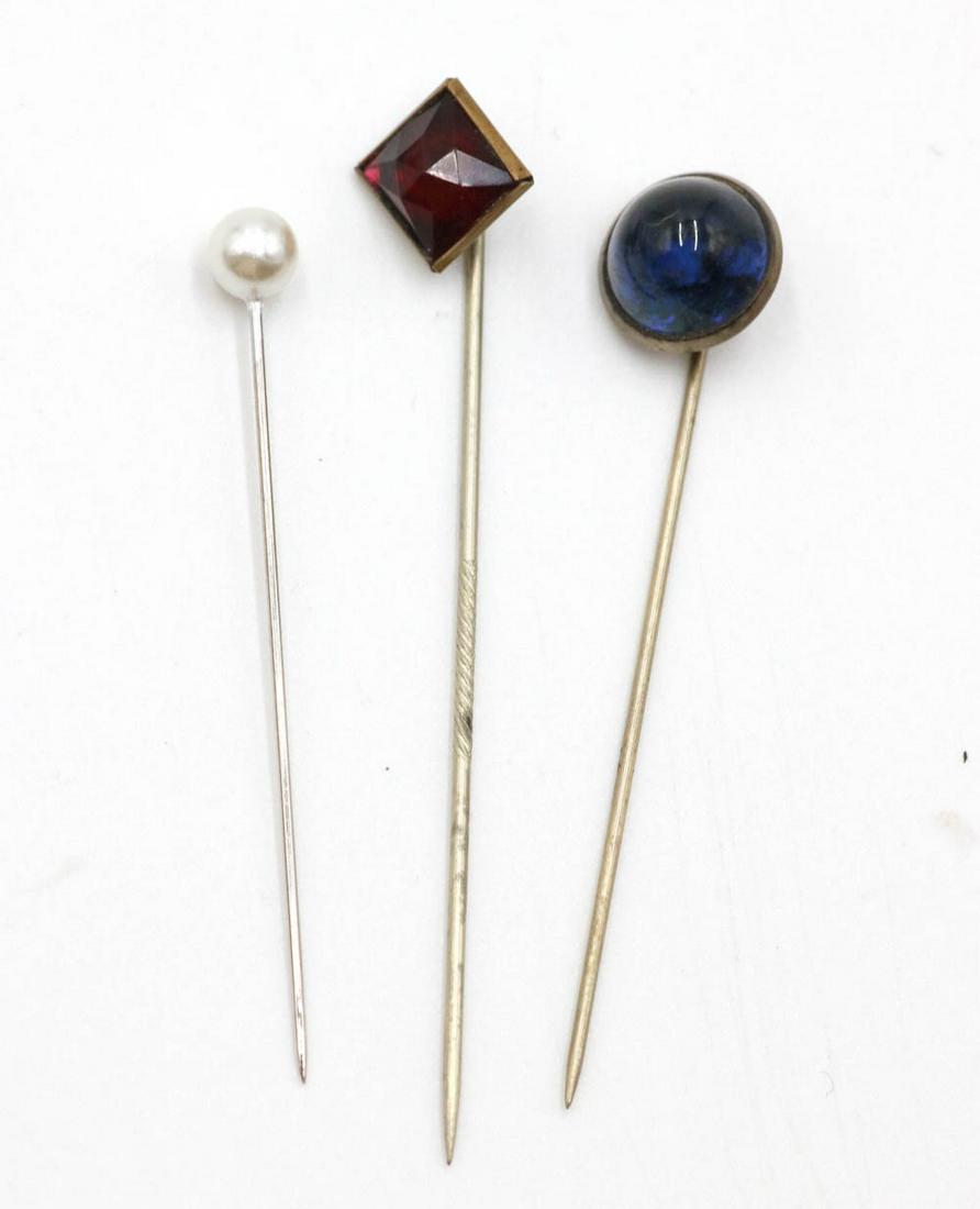 Three Stick Pins in Fitted Cased (1 of 6)
