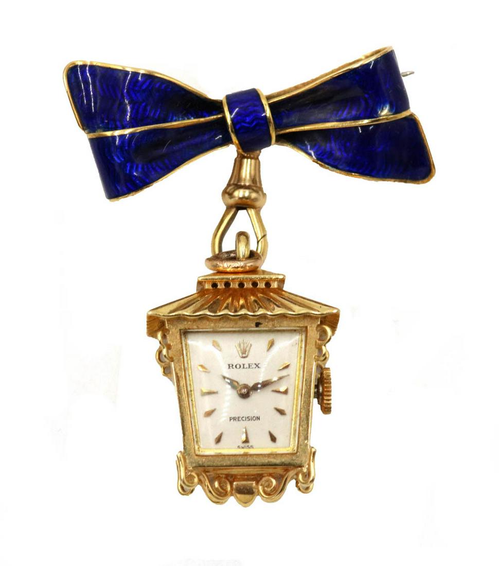 Rolex 18K Yellow Gold Lantern Charm Watch (1 of 7)