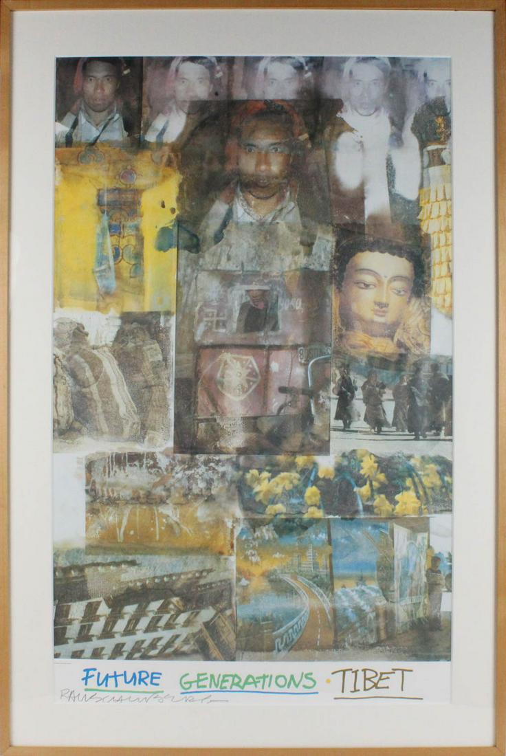 Robert Rauschenberg, Future Generations Tibet (1 of 5)