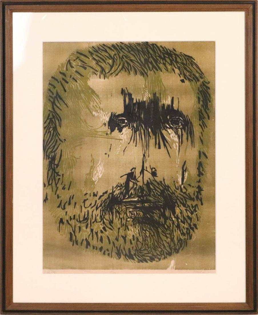 Leonard Baskin, Lithograph, Thomas Eakins (1 of 11)